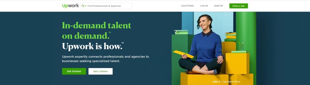 upwork freelance website
